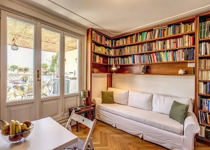 Attic With Terrace Overlooking St Peter's Basilica Roma