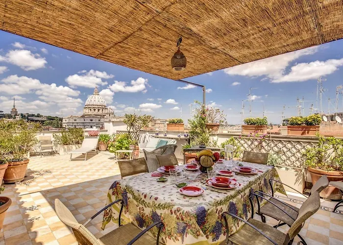 Apartamento Attic With Terrace Overlooking St Peter's Basilica